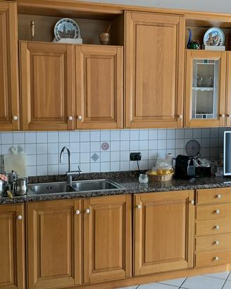 Cucina legno massiccio Rovere