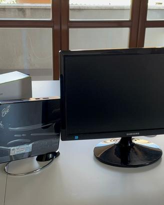 Computer fiss Asus EeeBox EB1007 + Monitor Samsung