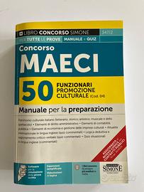 Libro concorso MAECI - promozione culturale