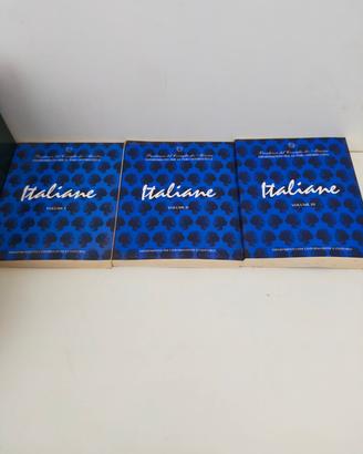 lotto di 3 libri Italiane 