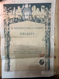 Diploma I guerra Mondiale