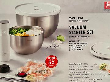 ZWILLING Fresh & Save STAINLESS – set sottovuoto c