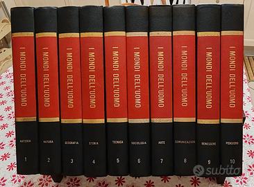 Enciclopedia completa "I MONDI DELL'UOMO" del 1975