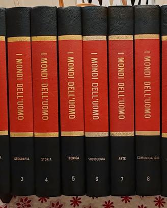 Enciclopedia completa "I MONDI DELL'UOMO" del 1975