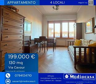 Via Cavour- quadrivano centrale e luminoso