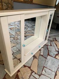 mobiletto da muro da bagno 