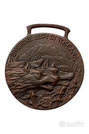 Medaglia Lupi di Toscana fronti Grecia Albania WW2