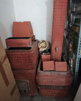 Stufa economica in terracotta – primi ‘900