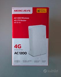 router SIM wifi mercusys ac1200 con garanzia