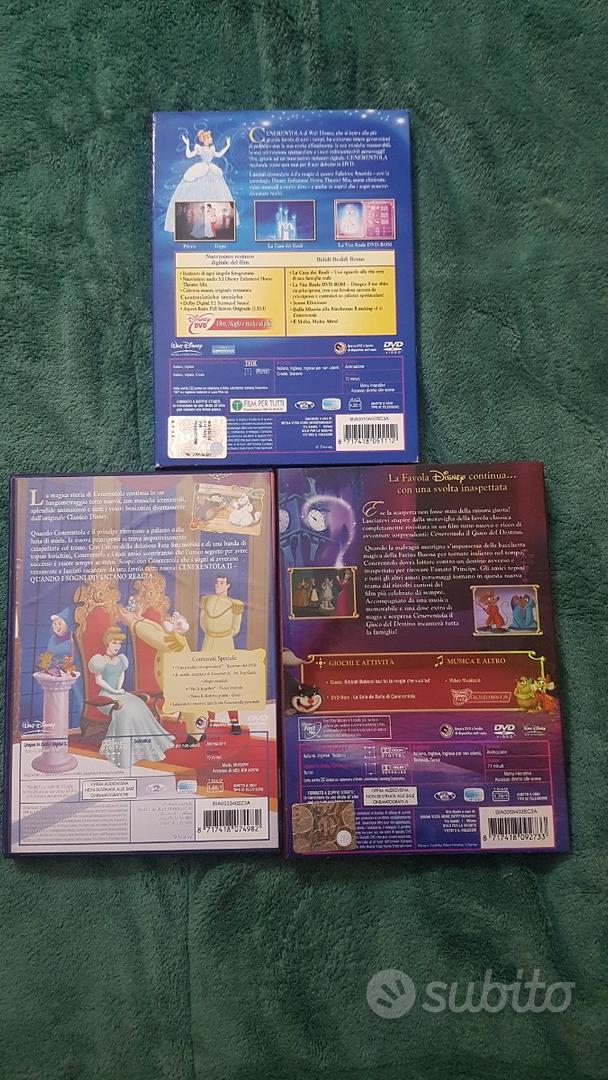 Cenerentola I - II - III DVD Originale - Musica e Film In vendita