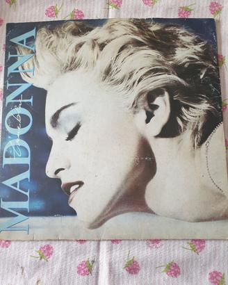 vinile Madonna true blue con poster