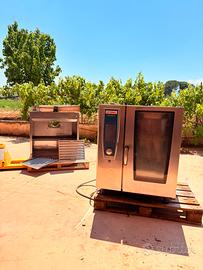 Forno professionale rational 7 teglie + cappa