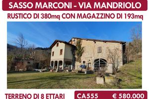 Rustico/Casale/Corte Sasso Marconi [CA555VRG]