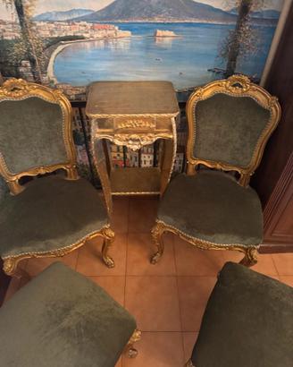 Coppia sedie stile classico vintage