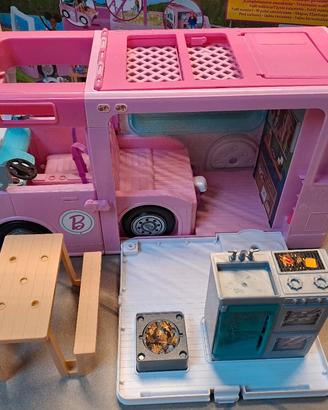 camper barbie 3 in 1