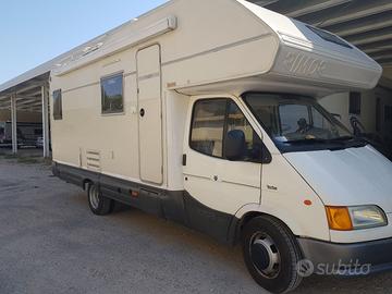 CAMPER FORD TRANSIT RIMOR superbrig 679 TD