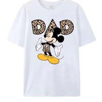 T-SHIRT DI COTONE TOPOLINO MINNIE UOMO DONNA