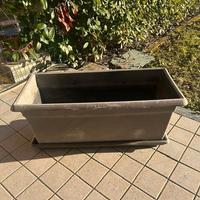 Set Vasi Grandi Esterno: 3 Fioriere Rettangolari