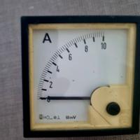 Amperometro a lancetta 0-10Ampere