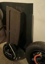 Fiat Panda: ruotino di scorta e cappelliera 