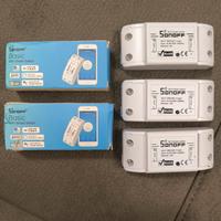 5 x sonoff basic domotica 
