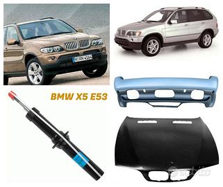 bmw X5 musata cofano parafango freni cerchi E53