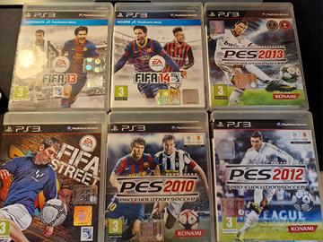 GIOCHI PS3 FIFA/PES