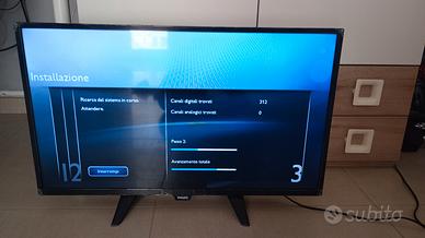 TV 32 pollici Philips con telecomando 