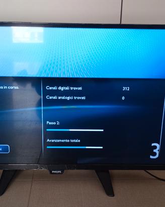 TV 32 pollici Philips con telecomando 