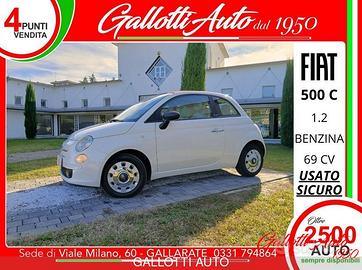 FIAT 500C 1.2 Pop