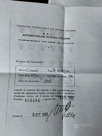 Auto d'epoca citroen