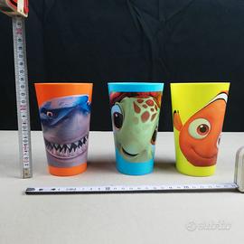 3 bicchieri Alla ri cer ca di Nemo Disney