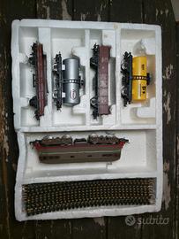 TRENINO LIMA D'EPOCA CON MOTRICE 0342 FUNZIONANTE 