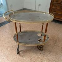 Carrello bar vintage di MB, Italia, anni '60
