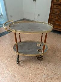 Carrello bar vintage di MB, Italia, anni '60
