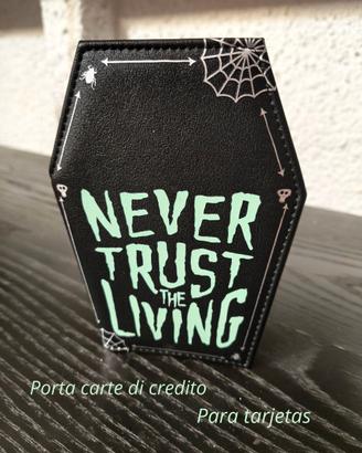 Porta carte di credito, portafogli Bara gotico 