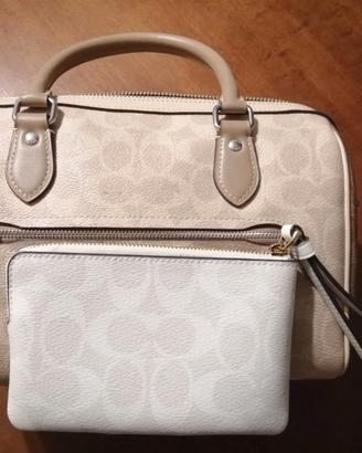 Borsa e Bustina COACH Originale