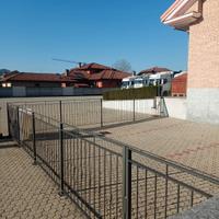 recinzione in ferro con cancelletto