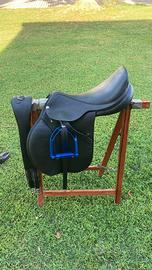 Sella Pessoa con staffe personalizzate