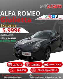 Alfa Romeo Giulietta 1.6 JTDm-2 105 CV Exclusive