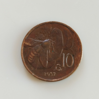Rr 10 centesimi ape 1937