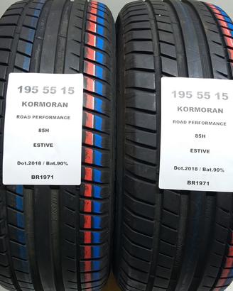 2 GOMME 195 55 15 KORMORAN BR1971