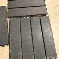 Piastrelle per giardino PVC incastro