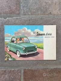 Vespa 400 Acma dépliant