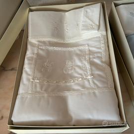 Set piumone in velluto + lenzuolo