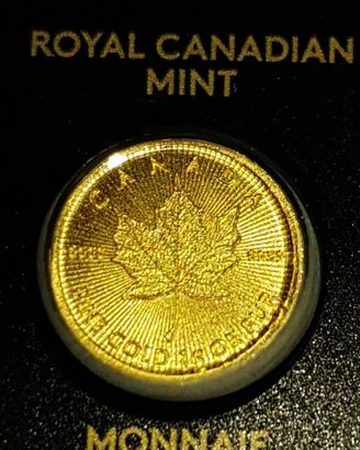 Moneta Maple leaf 1g Canada