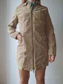 Cappotto lungo casual antivento leggero