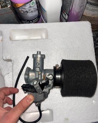 Filtro e Carburatore mikuni pit bike da 26mm