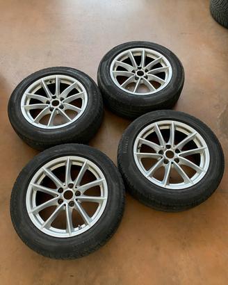 Cerchi e gomme bmw 17 pollici