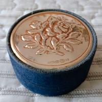 Scatola Portagioie Argento 925 & Velluto Blu